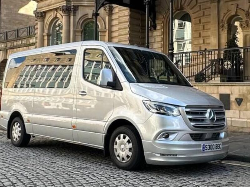 8 Seat Mercedes sprinter wedding car